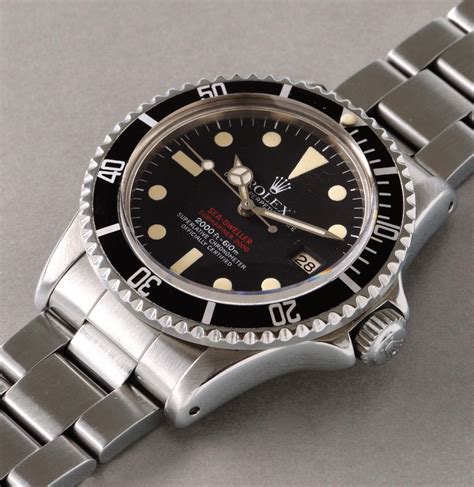 rolex sea dweller 1981|rare rolex sea dweller models.